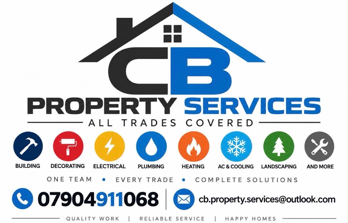 CB Property Services - all trades covered, property maintenance and services in Milton Keynes